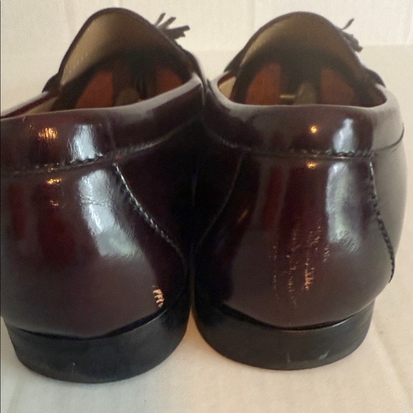 Men's Cole Haan City  Ox Blood Tassel Loafers - Picture 4 of 7